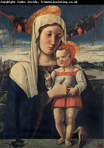 Gentile Bellini Madonna and child